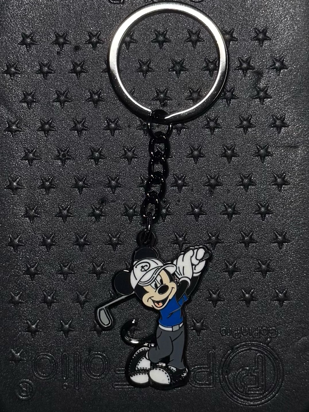 Walt Disney Wold Golf Mickey Mouse Keychain